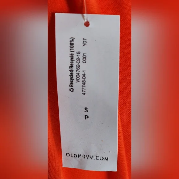 Old Navy Women's Orange Knit Smocked Skirt, Size Small Petite, SP - Picture 7 of 10